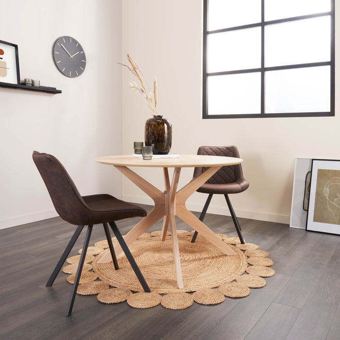 Kave Home Coss Vloerkleed Ø 150 cm