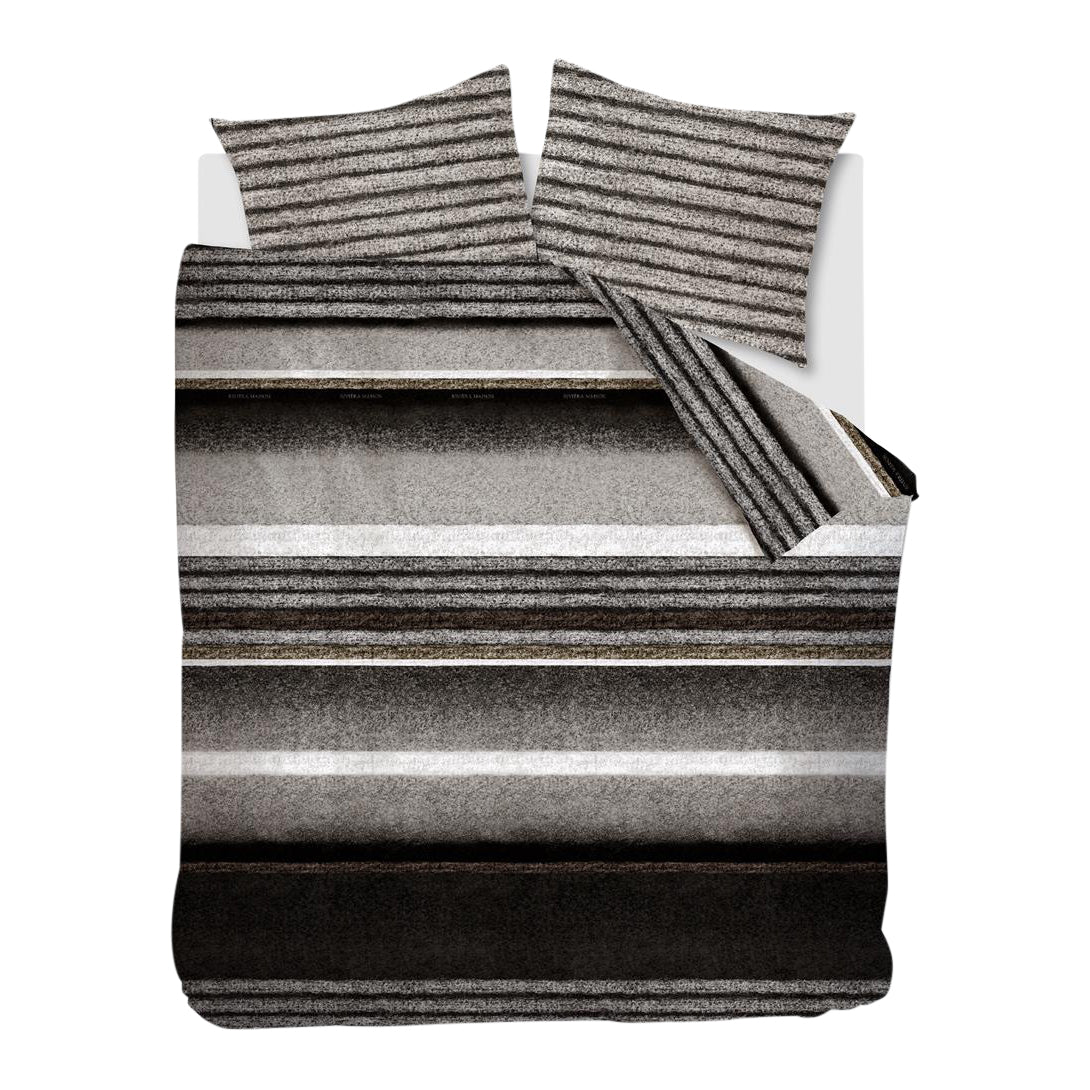 Rivièra Maison Mohair Dekbedovertrek 200 x 220 cm - Bruin