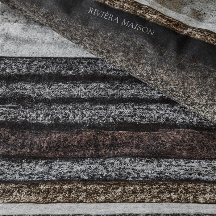 Rivièra Maison Mohair Dekbedovertrek 200 x 220 cm - Bruin