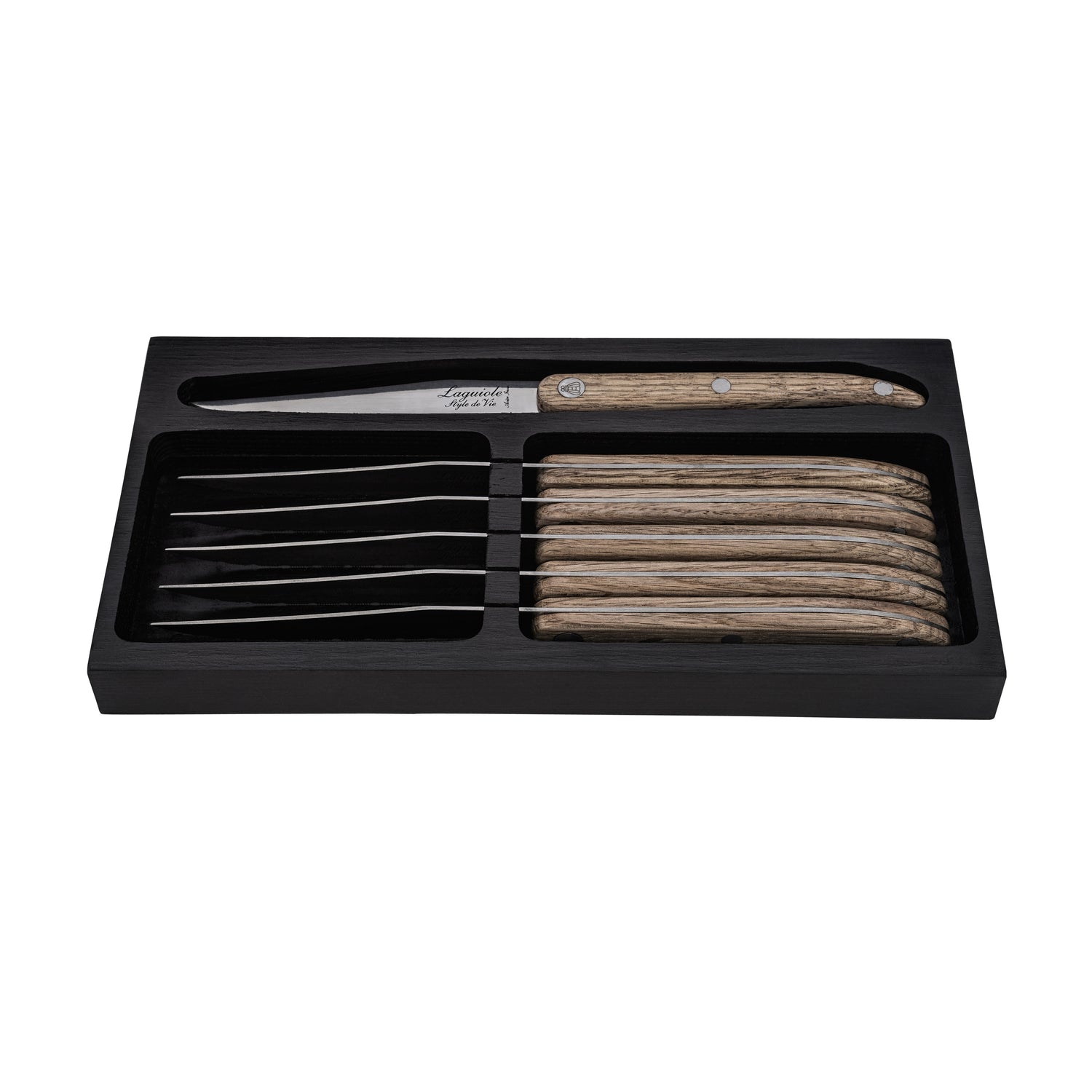 Laguiole Style de Vie Innovation Line Steakmessen 6 st.