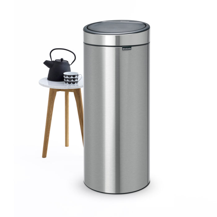 Brabantia Touch Bin New Afvalemmer 30 Liter Vingerafdrukvrij