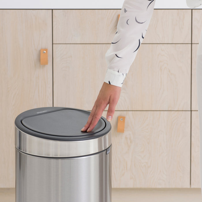 Brabantia Touch Bin New Afvalemmer 30 Liter Vingerafdrukvrij
