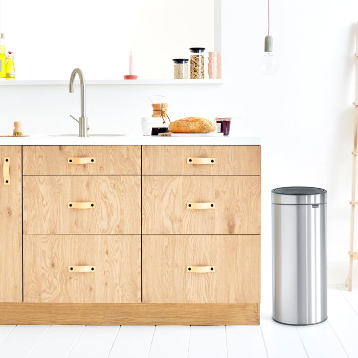 Brabantia Touch Bin New Afvalemmer 30 Liter Vingerafdrukvrij