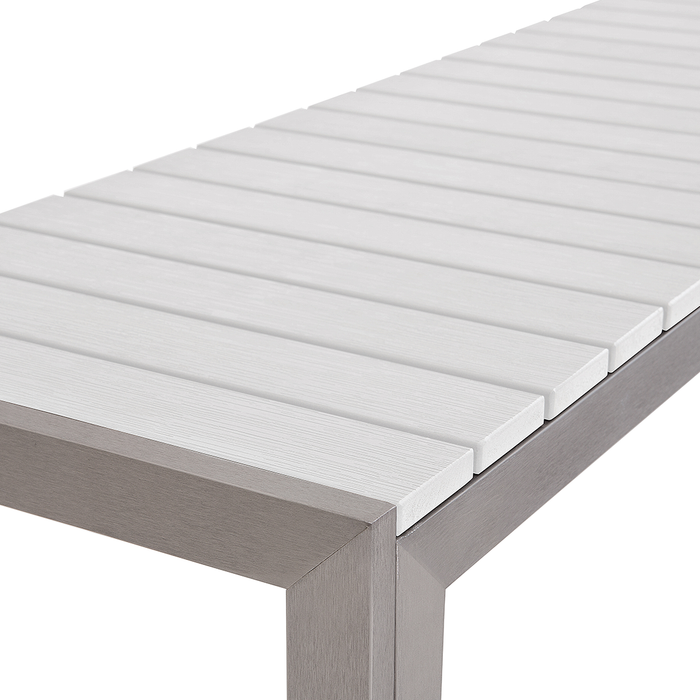 Beliani - NARDO - Tuinset voor 6 - Wit - Kunsthout