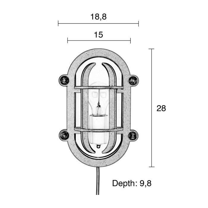 Zuiver Navigator Wandlamp