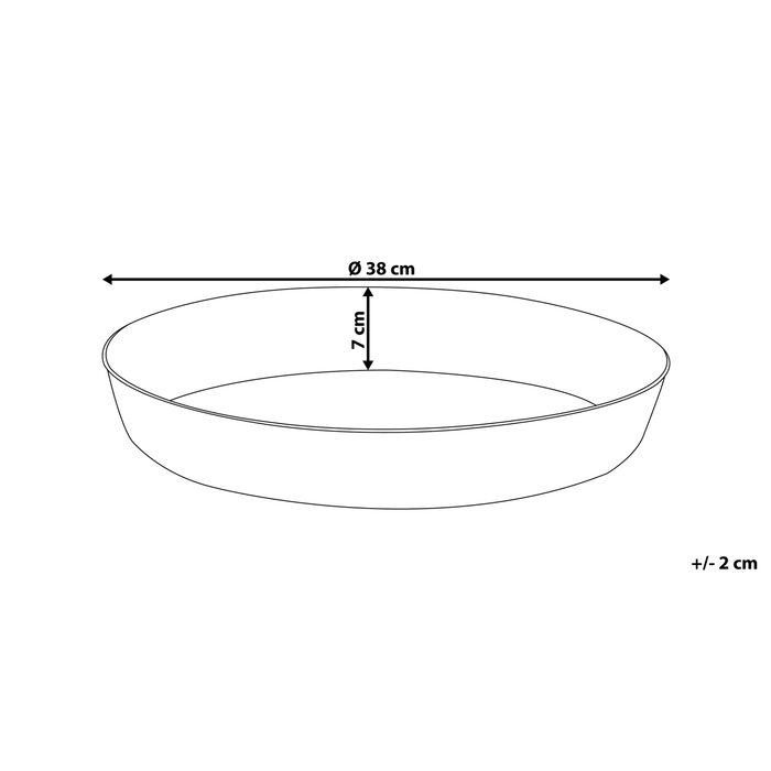 Beliani - SUEZ - Dienblad - Goud - IJzer
