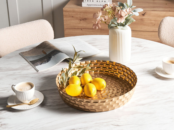 Beliani - SUEZ - Dienblad - Goud - IJzer