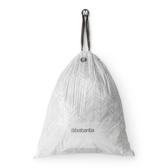 Brabantia Type M PerfectFit Jaarverpakking Afvalzak 60 Liter - 120 Stuks