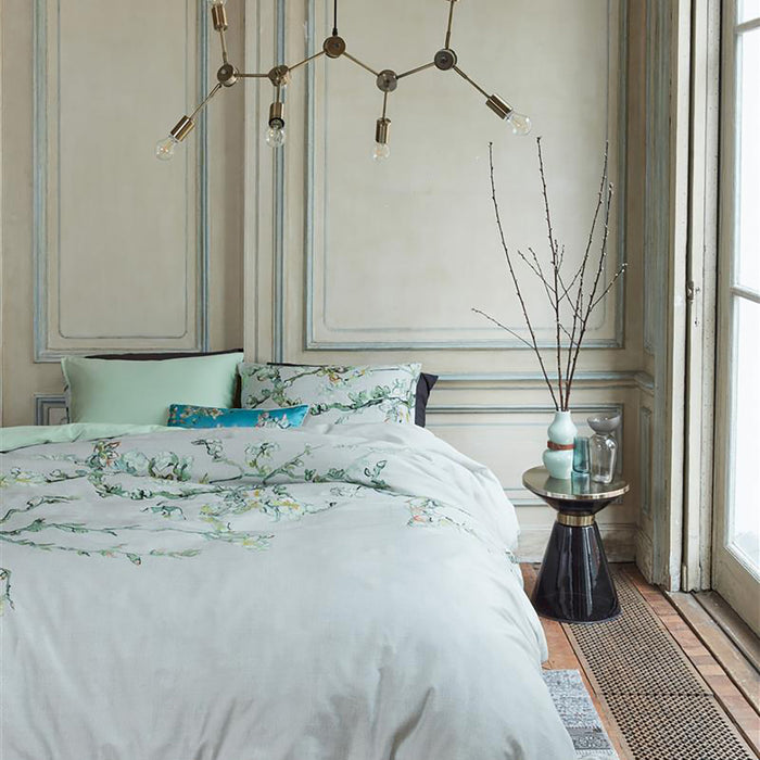 Beddinghouse x Van Gogh Museum Blossom Dekbedovertrek 140 x 200|220 cm - Grijs