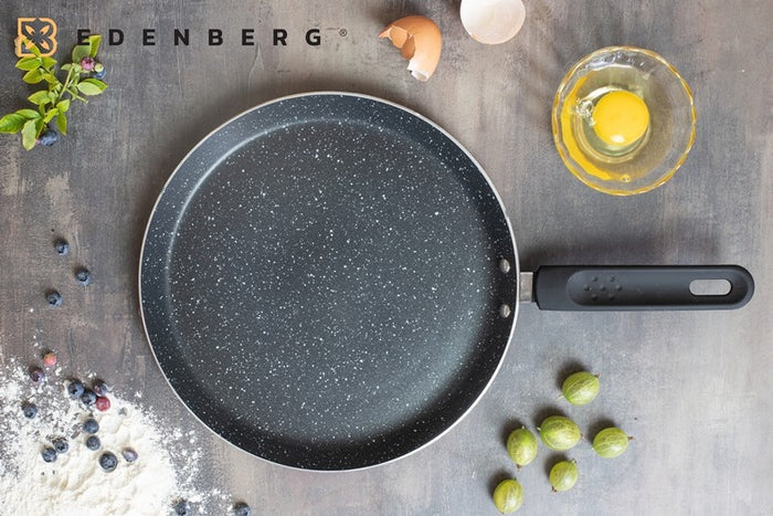 Edenberg Stonetec Line - Pannenkoekenpan - Keramische|Marmeren Coating