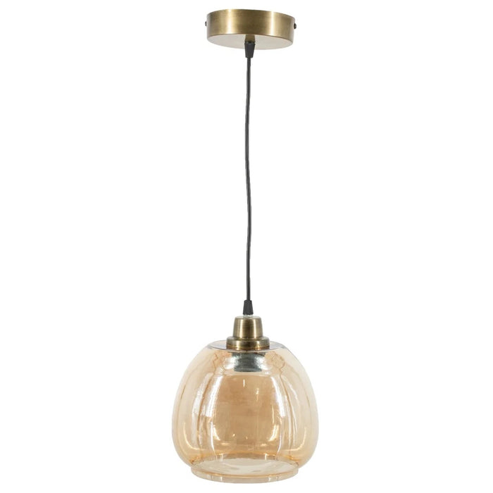 Hanglamp Eetkamer Woonkamer Slaapkamer - Vintage - Goud - 30 cm