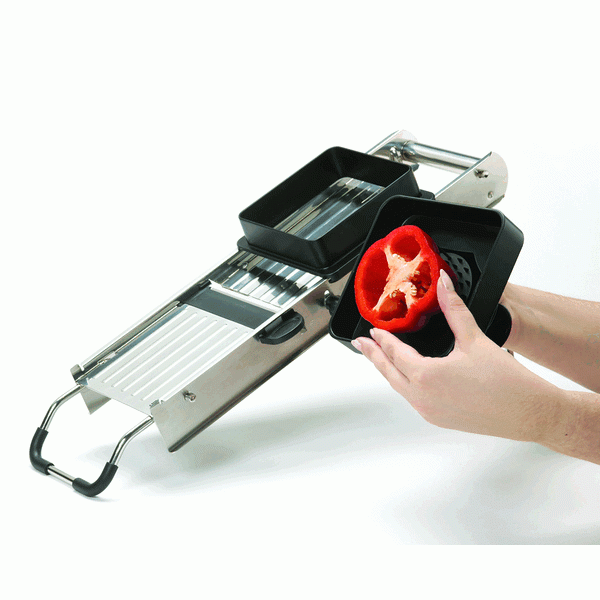 MasterClass - RVS mandoline set met 7 inzetstukken - Masterclass