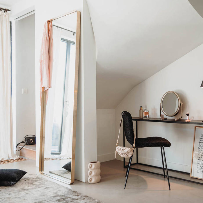 Goossens Sidetable Adagio in Eiken fineer wenge zwart