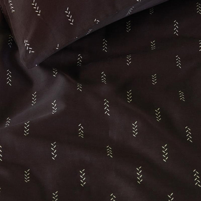 vtwonen Crops  Dekbedovertrek - 200x200|220 - Donker Rood