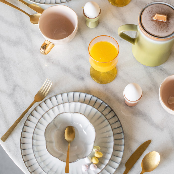 HAY Tint Wijnglazen 2 st. - 0,25 L - Roze/Geel