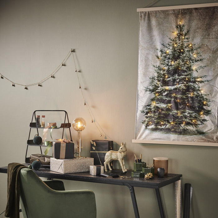 Lumineo Kerstboom Wandkleed met LED