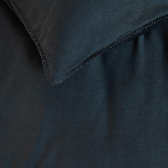 vtwonen Earth Dekbedovertrek 140 x 200/220 cm - Donkerblauw