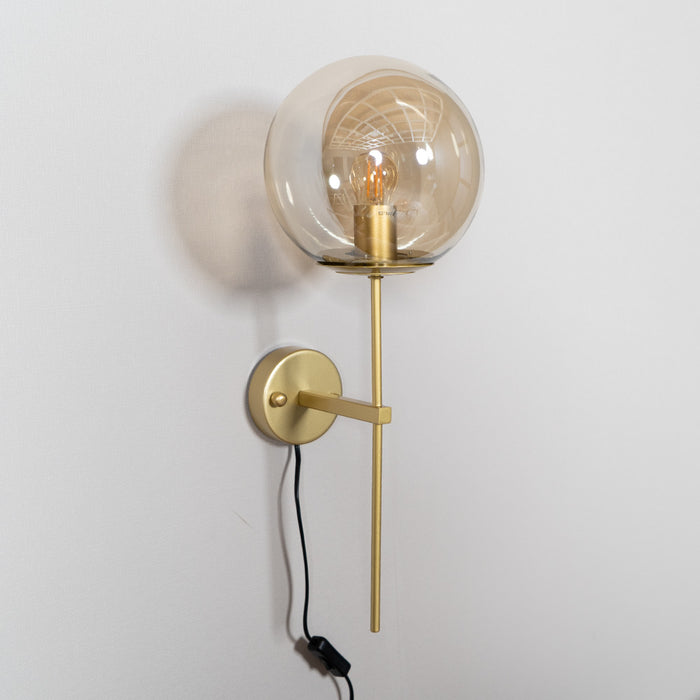 Bronx71 Wandlamp Up 1-lichts Amber