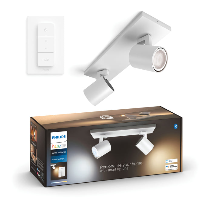 Philips Hue Runner Opbouwspot - 2-spots