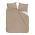 vtwonen Flanel Dekbedovertrek 200 x 220 cm - Zand