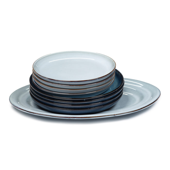 SERAX - Pascale Naessens - Pure Serviesset 9-delig - Blauw