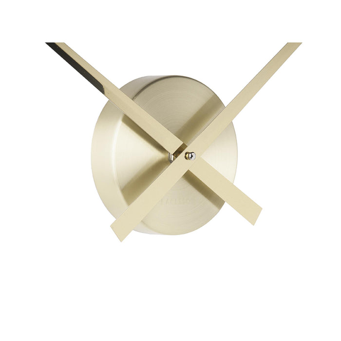 Karlsson Wandklok Little Big Time - Mini alu Goud - Ø44cm
