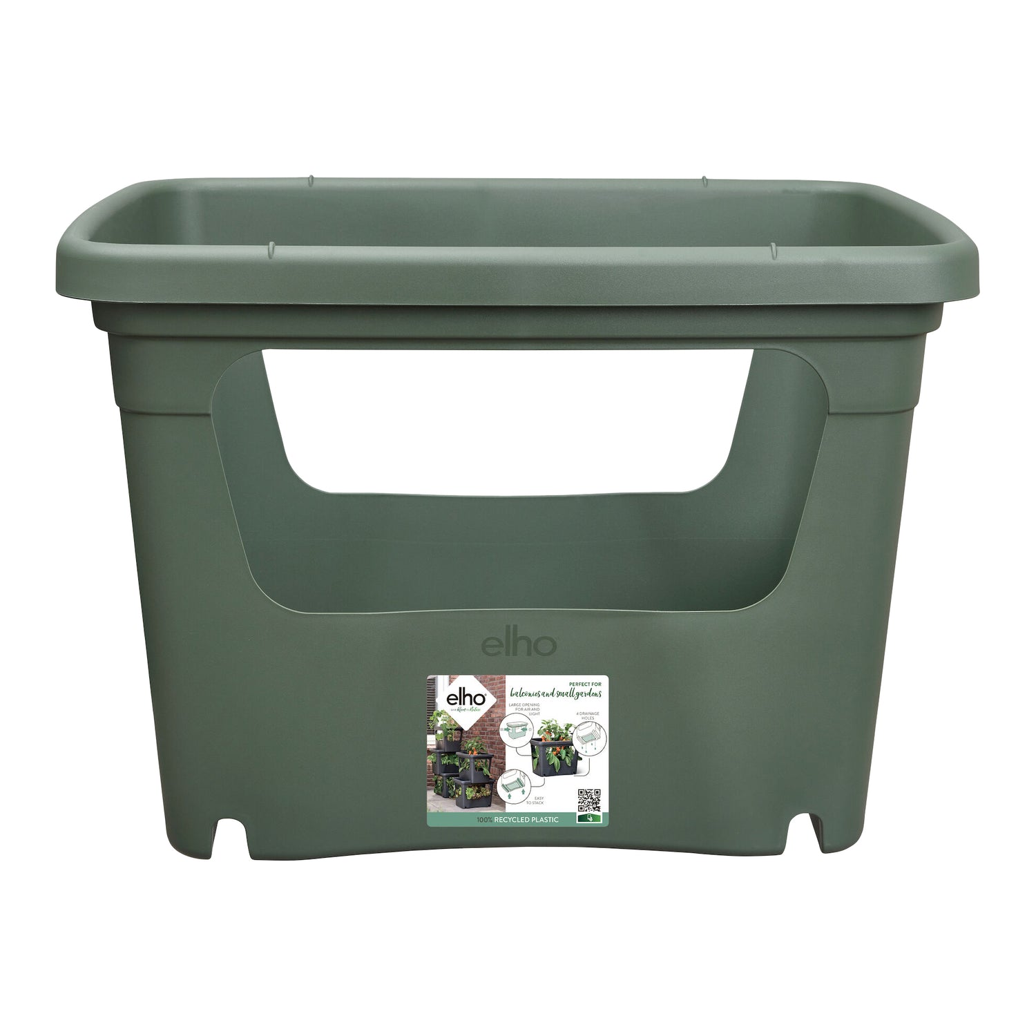Elho Green Basics Stack & Grow - Groen