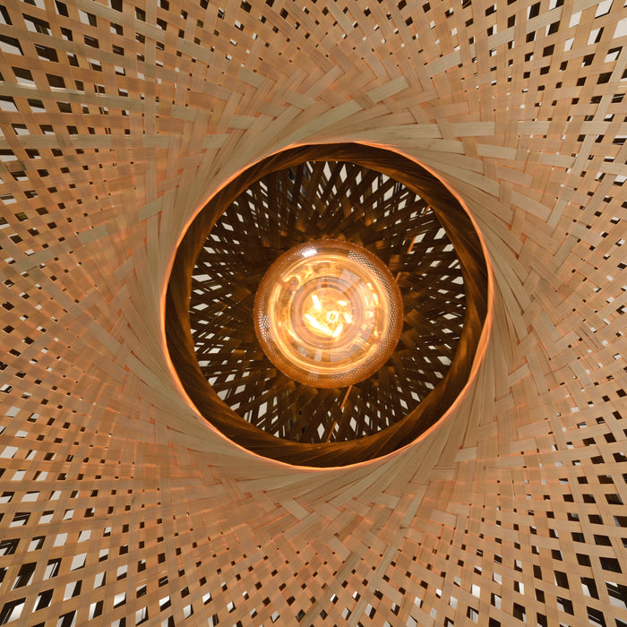 GOOD&MOJO Kalimantan Wandlamp Rond - Ø60cm - Naturel