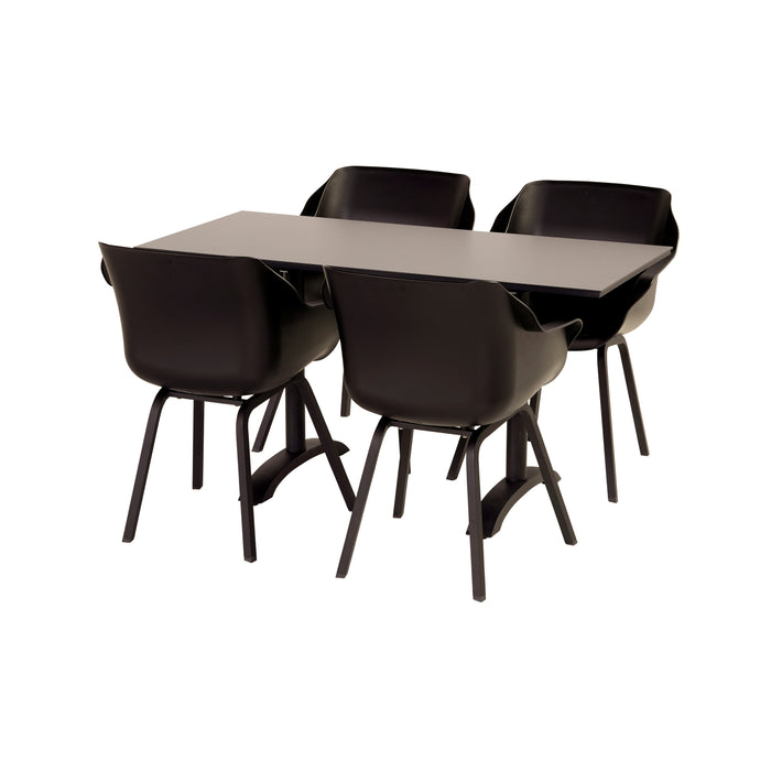 Hartman Sophie Element Tuinstoel - Set van 2 - Carbon Black