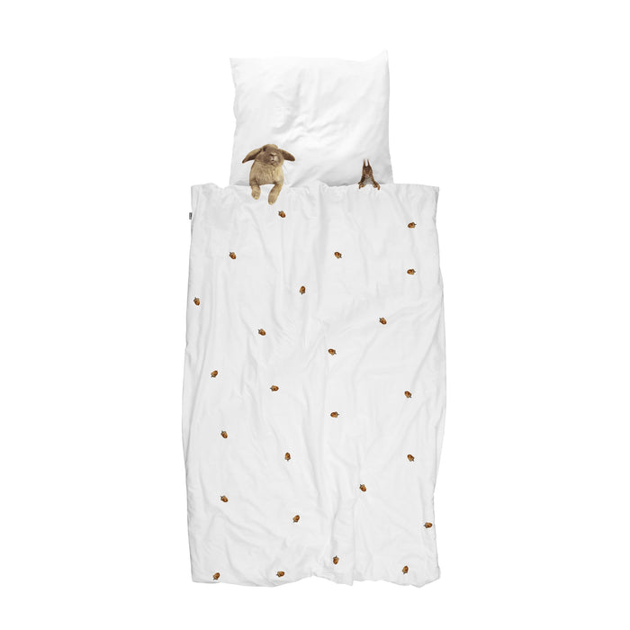 SNURK Furry Friends Dekbedovertrek 140 x 220 cm