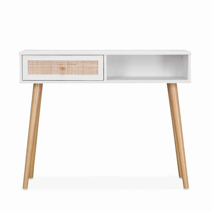 sweeek - Sidetable met rotan