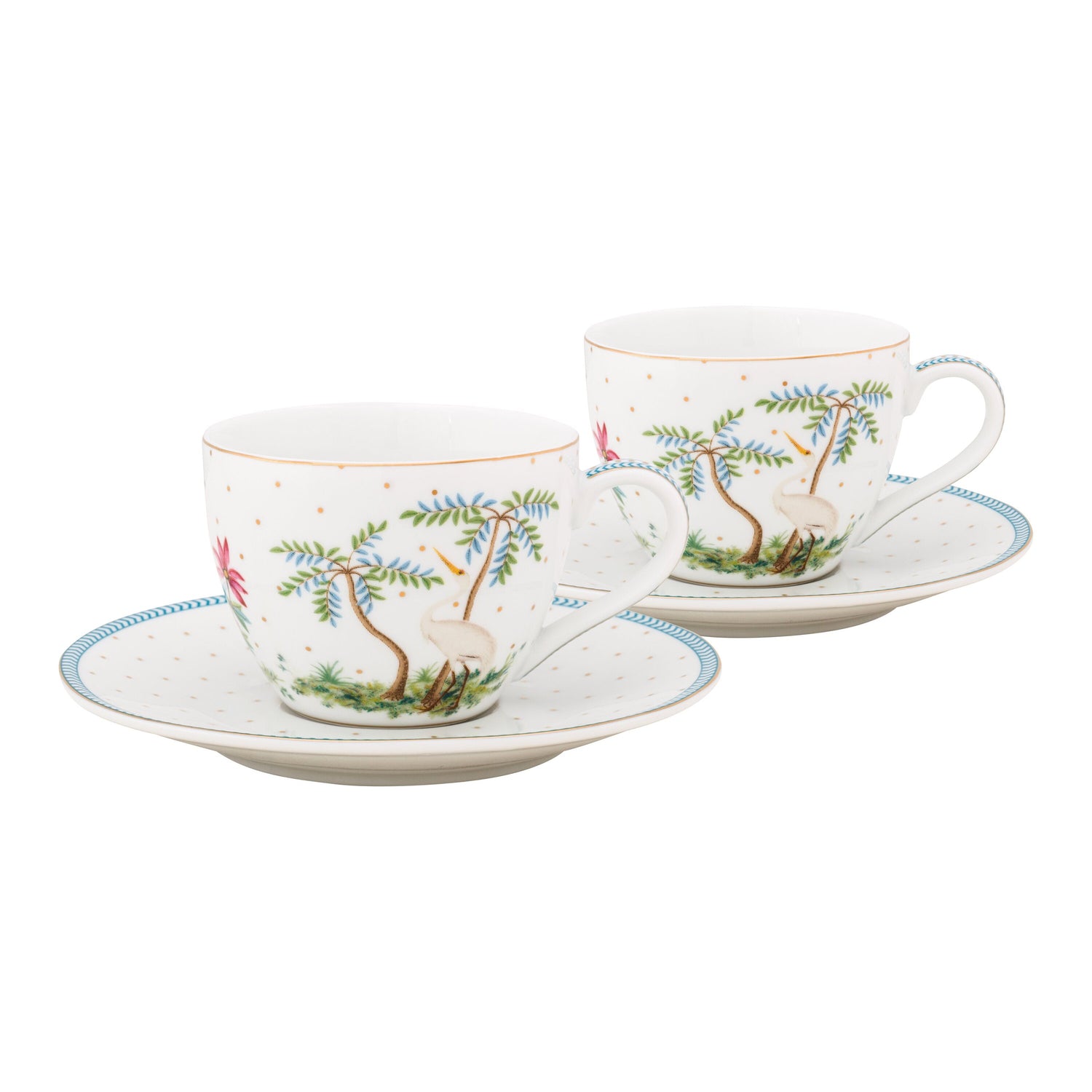 Pip Studio Jolie Espresso Kop & Schotel 2 st. - 0,12 L