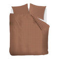 vtwonen Grid Dekbedovertrek 240 x 220 cm - Terra