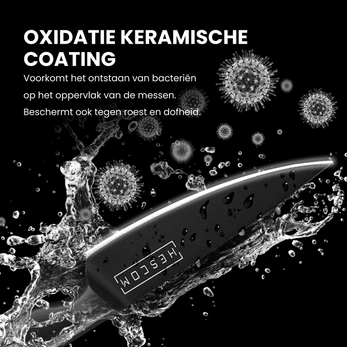Hescom - Schilmes van Roestvrij staal met een Keramische coating