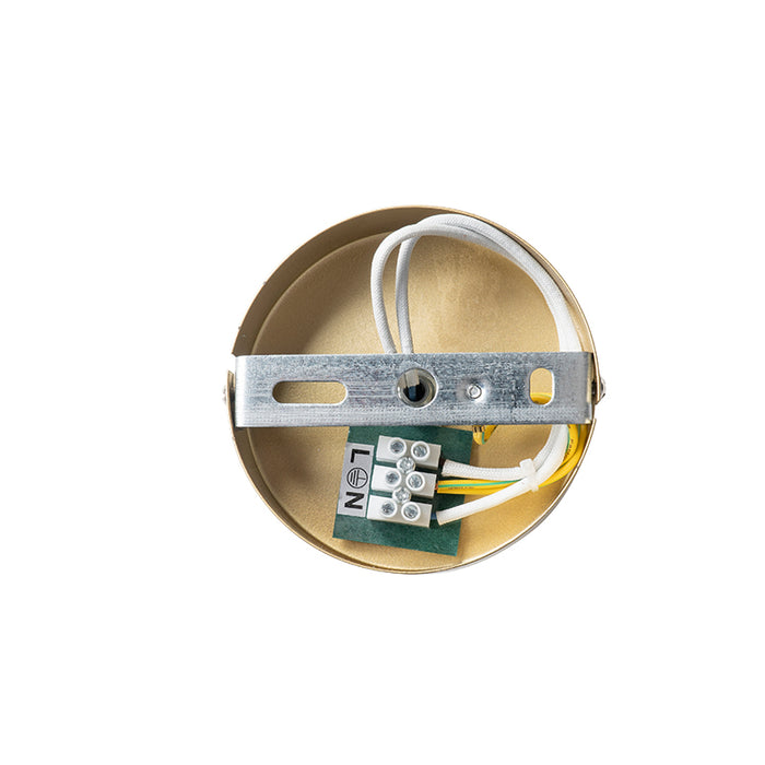 QAZQA Oosterse plafondlamp goud roze kap met franjes - Franxa