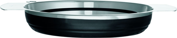 Rösle - Opvouwbaar Vergiet Zwart, 24 cm - Rösle