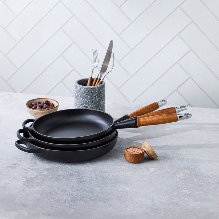 Le Creuset Signature Koekenpan Ø 24 cm - Mat Zwart