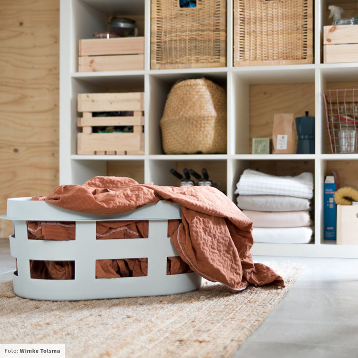 HAY Laundry Basket Wasmand S - Lichtgrijs