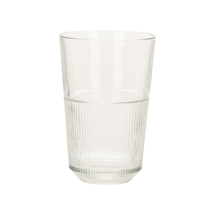 Orange85 4 Drinkglazen 360 ml Transparant Glas Set van 4 Stapelbaar...