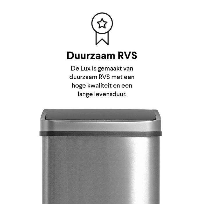 Homra LUX Sensor Afvalemmer 50 Liter