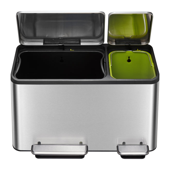 EKO EcoCasa Pedaalemmer 45 Liter (30+15 Liter)