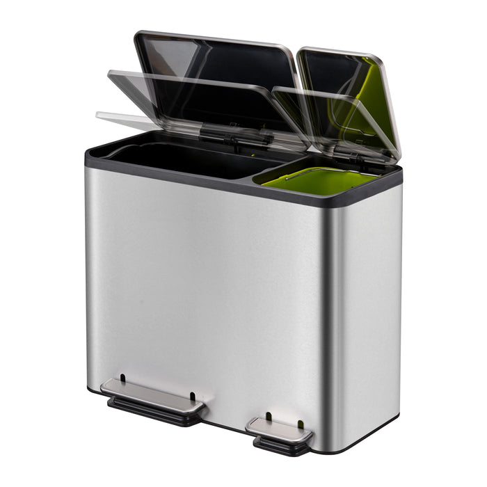 EKO EcoCasa Pedaalemmer 45 Liter (30+15 Liter)