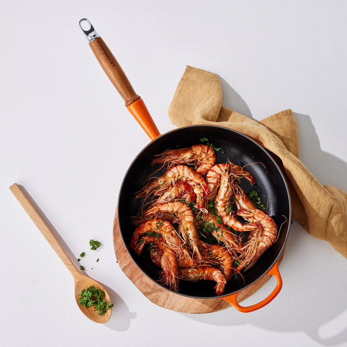 Le Creuset Sauteerpan Ø 28 cm - Oranjerood