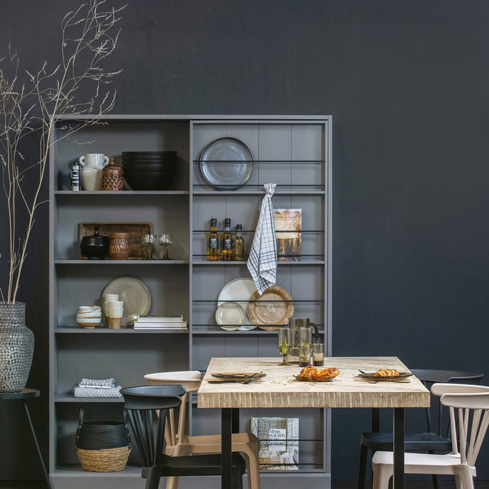 Woood Tablo Eettafel 200 x 90 - Bruin Visgraat