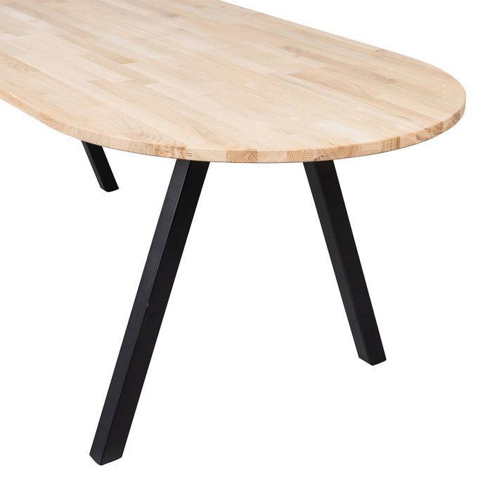 Woood Tablo Eettafel 220 x 90 cm - Bruin