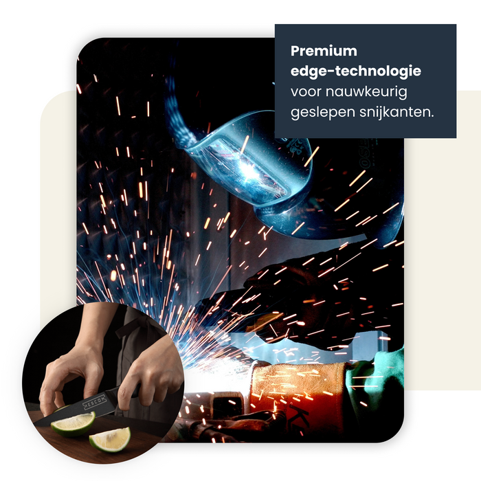 Hescom Hakmes van Roestvrij staal met een Keramische coating
