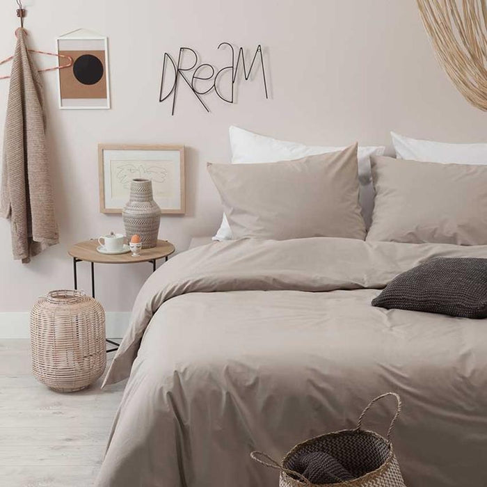 Cinderella Weekend Dekbedovertrek 240 x 200/220 cm - Taupe
