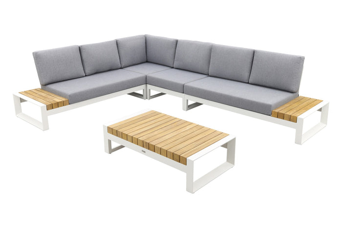 Taste Matisse loungeset - Wit - 5 delig