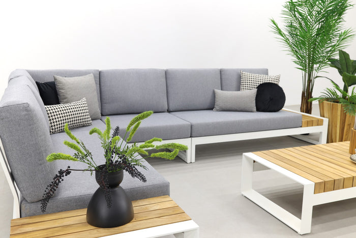Taste Matisse loungeset - Wit - 5 delig