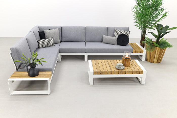 Taste Matisse loungeset - Wit - 5 delig